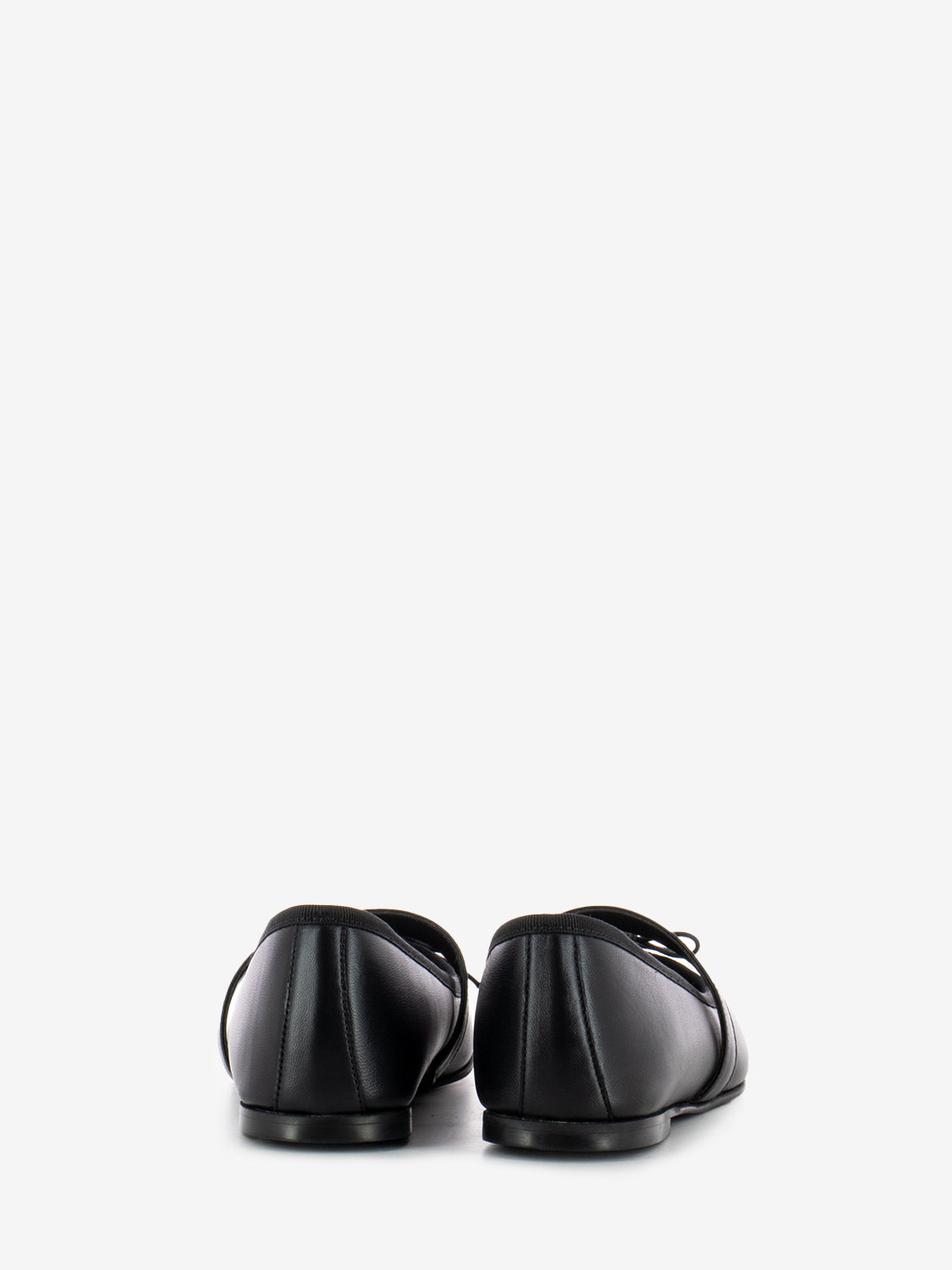 Ballerine in nappa nera