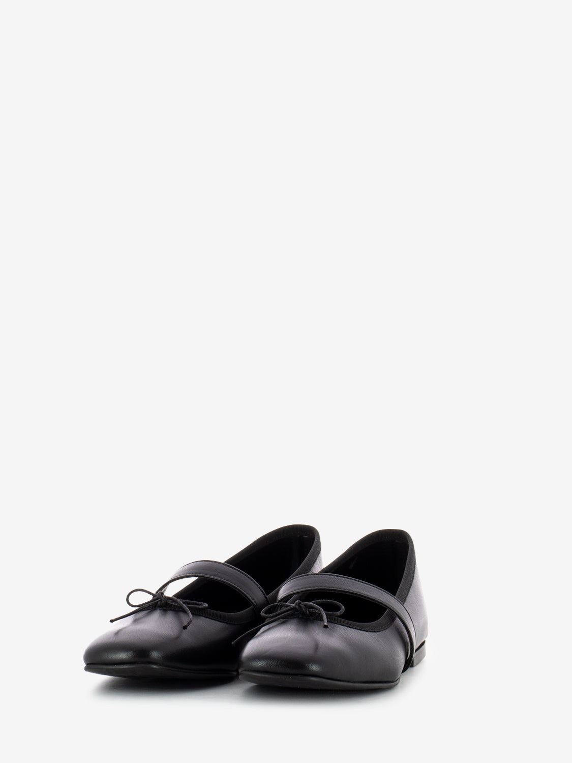 Ballerine in nappa nera