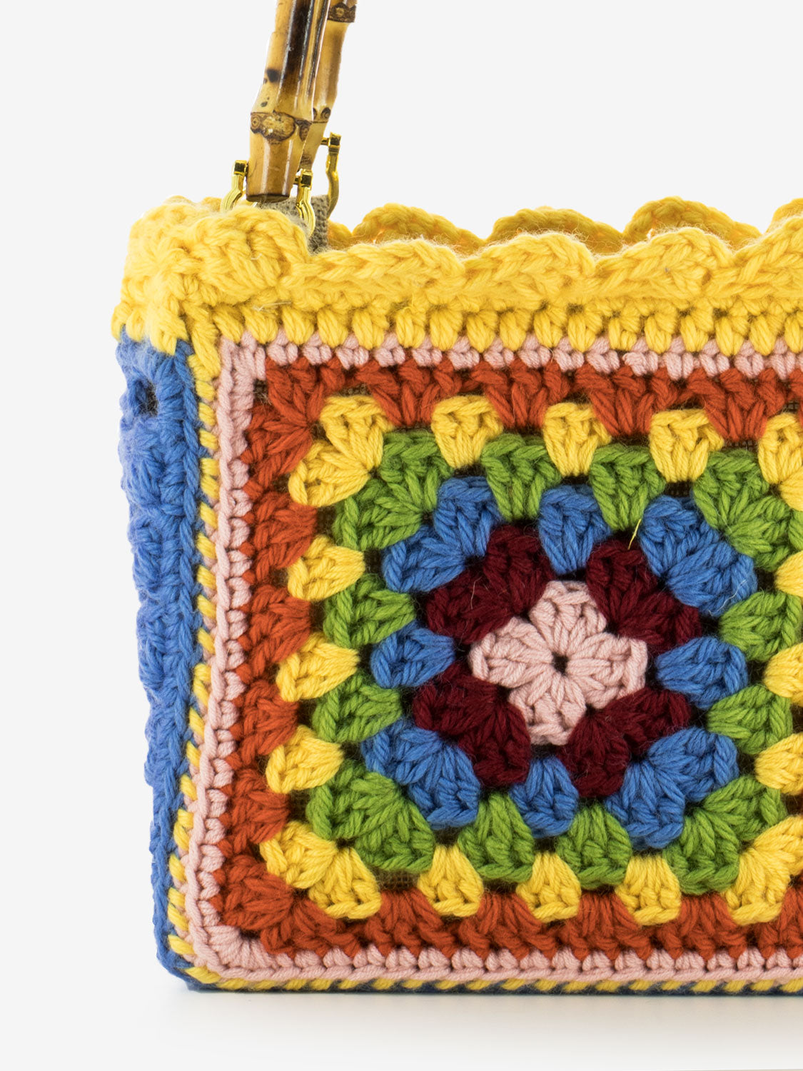 Borsa Crochet small multicolor