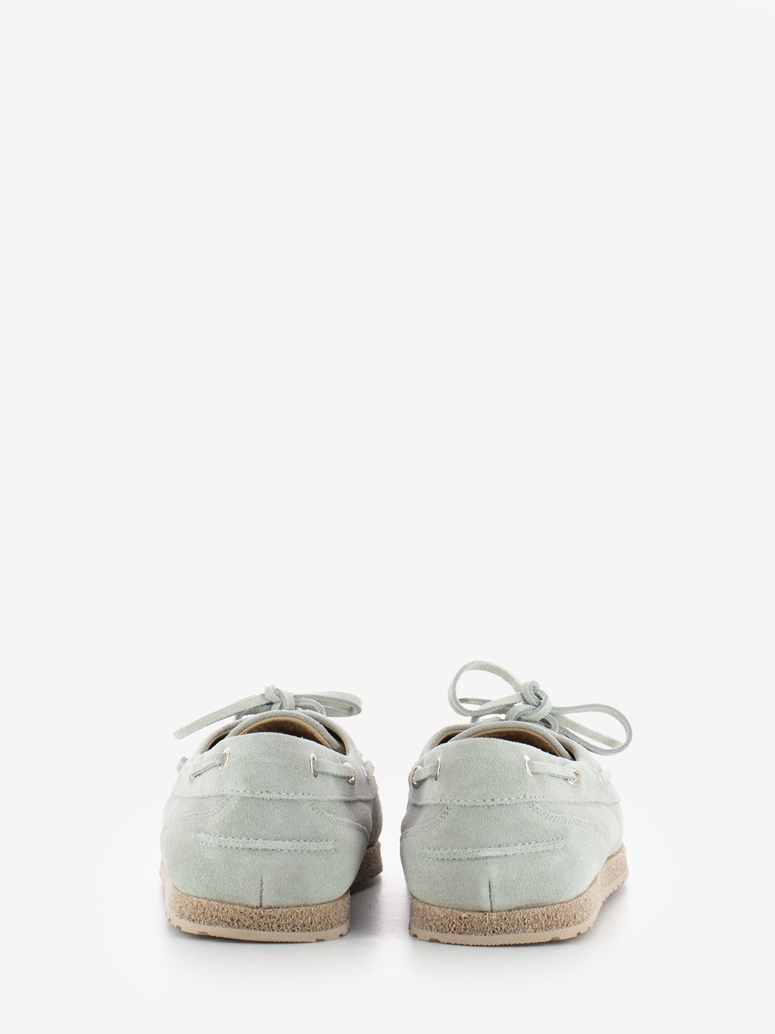 Mocassini in suede grigio