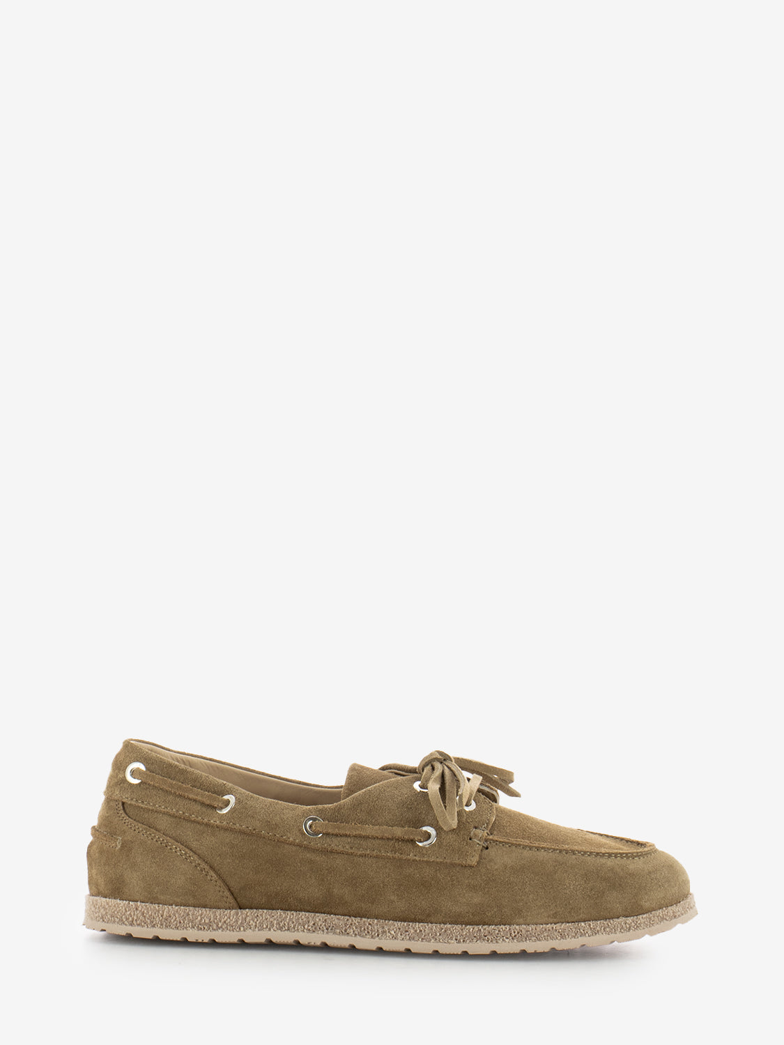 Mocassini in suede legno