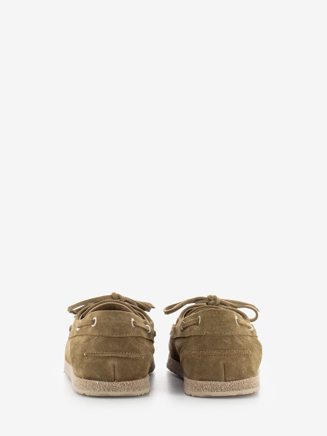 Mocassini in suede legno