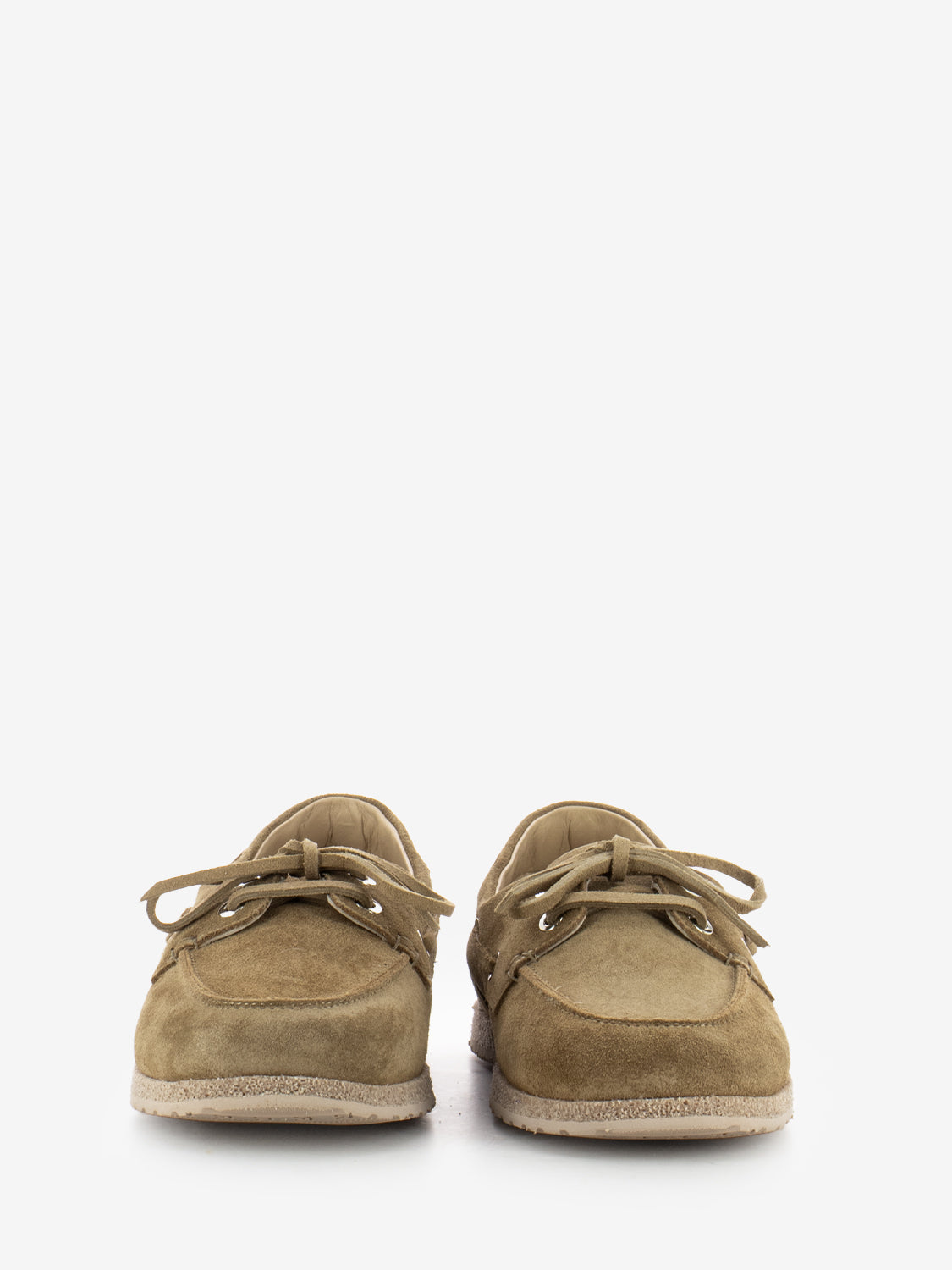 Mocassini in suede legno