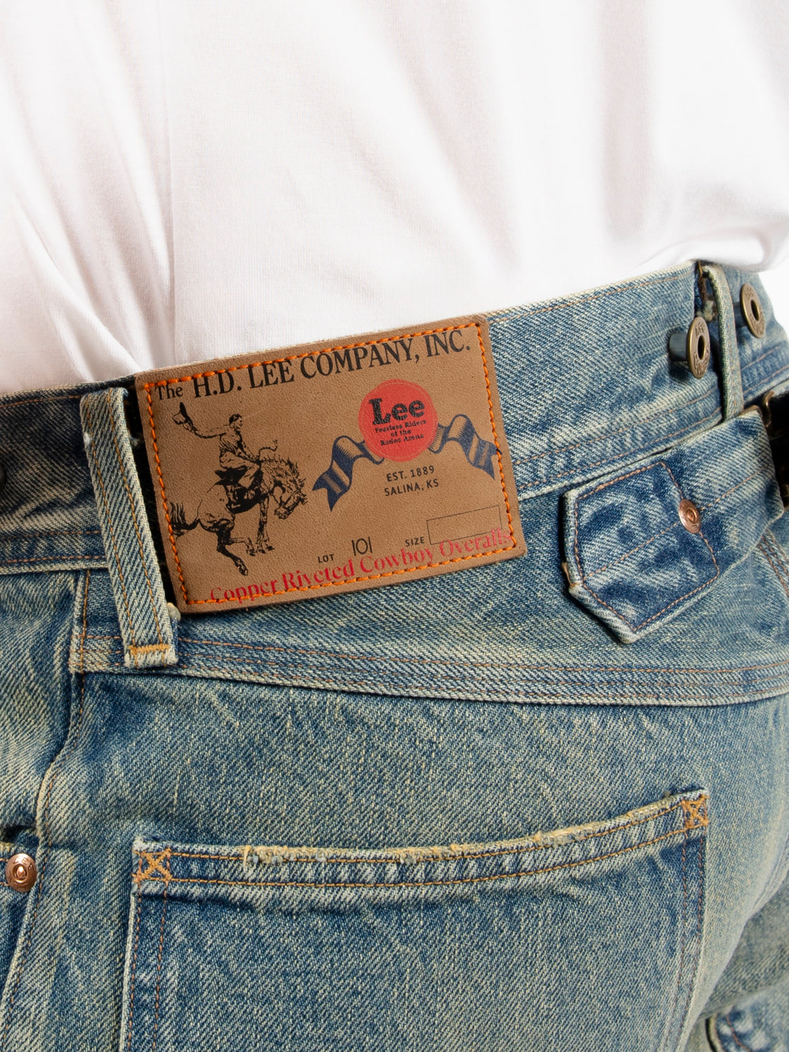 101 Cowboy pant keestone blue