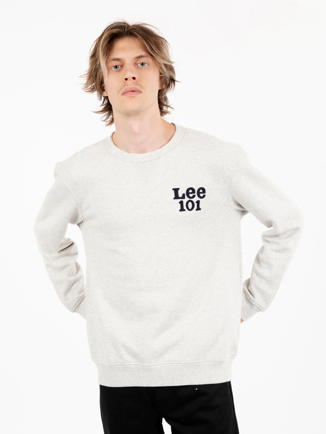 101 Sweatshirt sharp grey