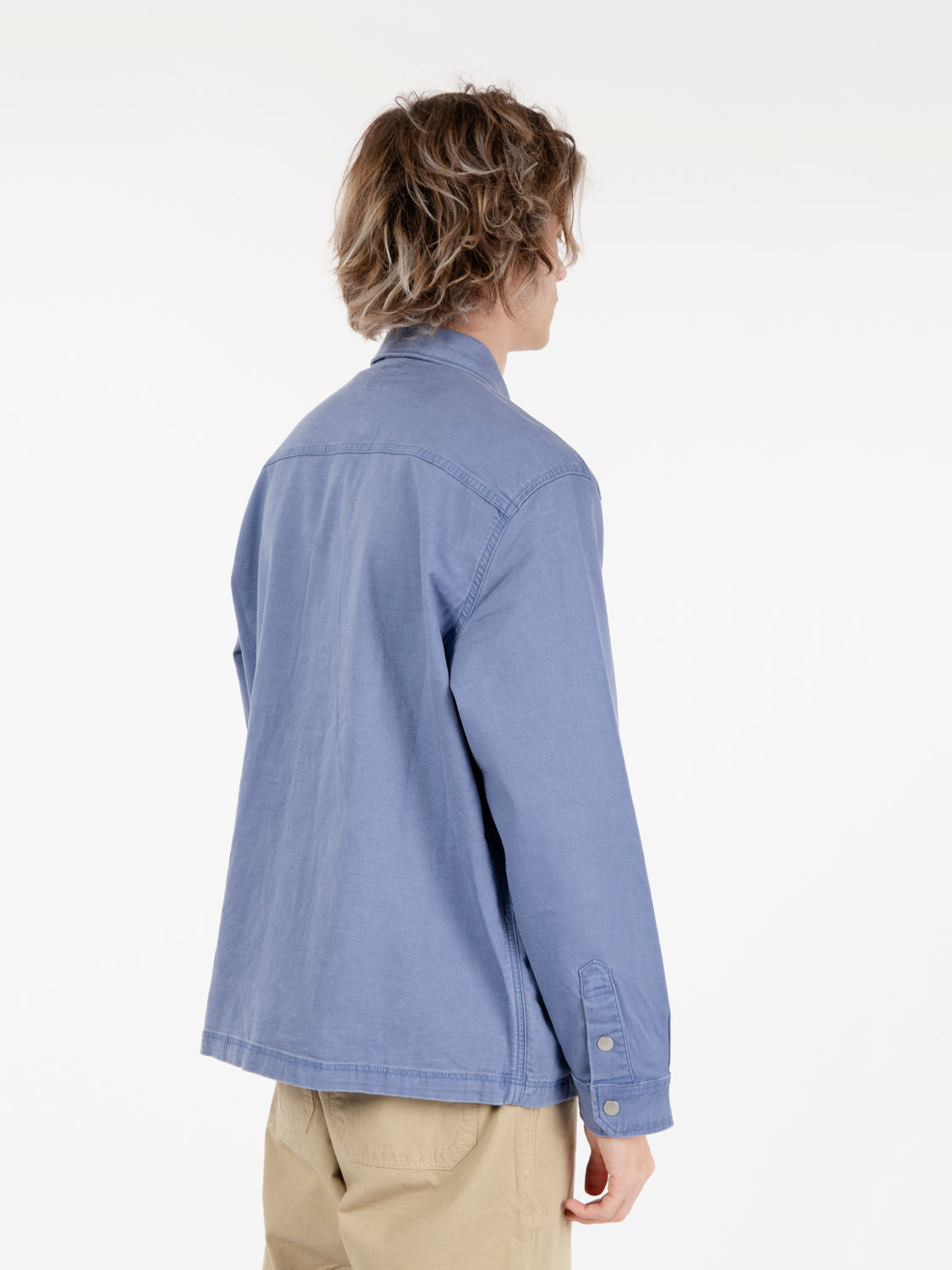 Sovracamicia workwear surf blue