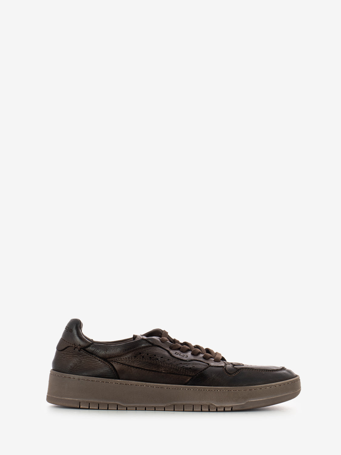 Deer Sneakers in Ebony Leather