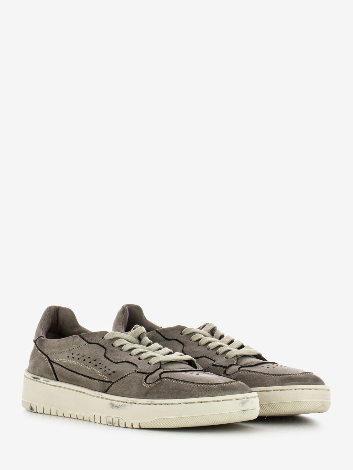 Hyena Deer Leather Sneakers