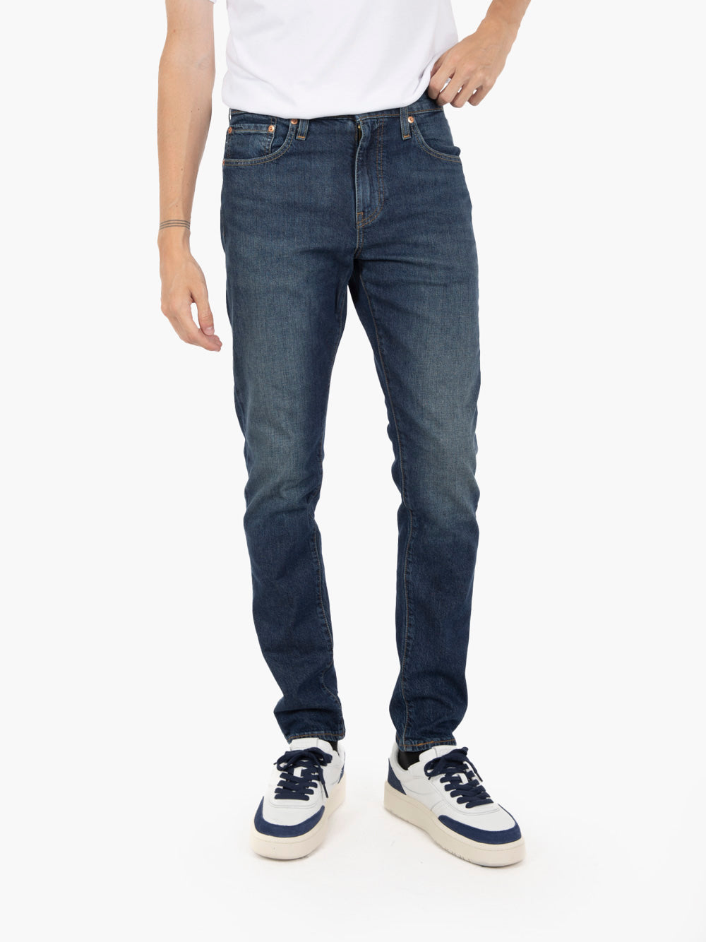 512™ Slim Taper denim scuro