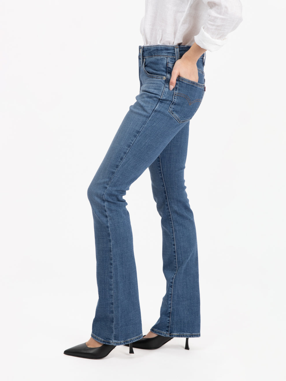 725™ High-Rise Bootcut Lapis Speed