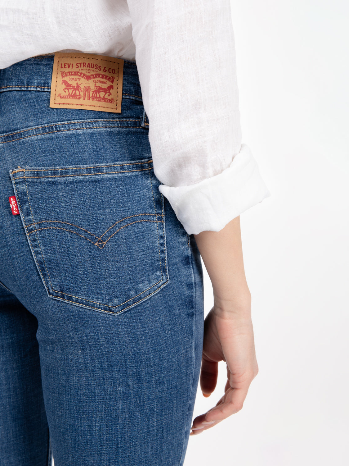 725™ High-Rise Bootcut Lapis Speed