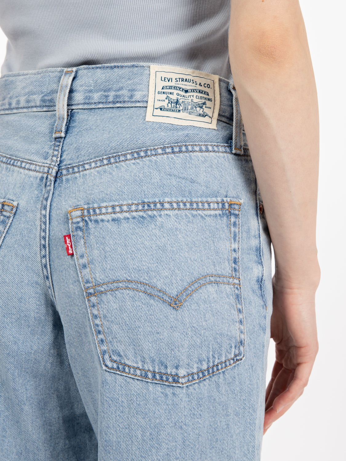 Baggy Dad mid rise make a difference