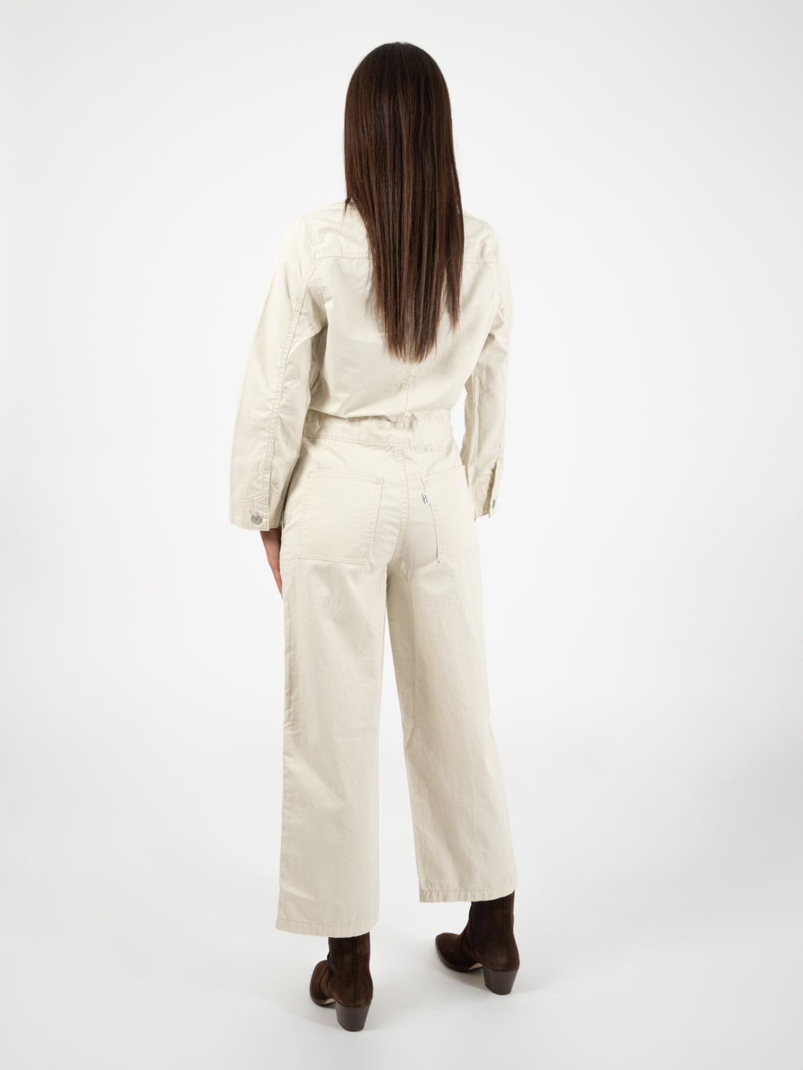 Iconic jumpsuit almond milk