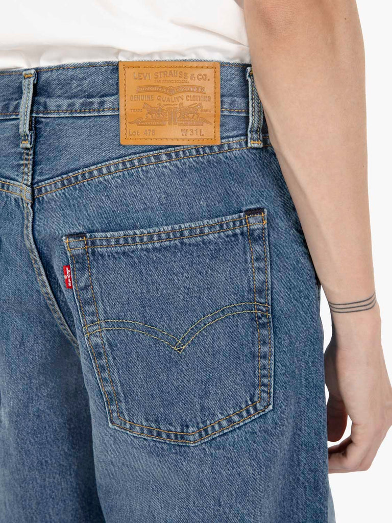 LEVI'S® - 478 baggy shorts my frequency blu