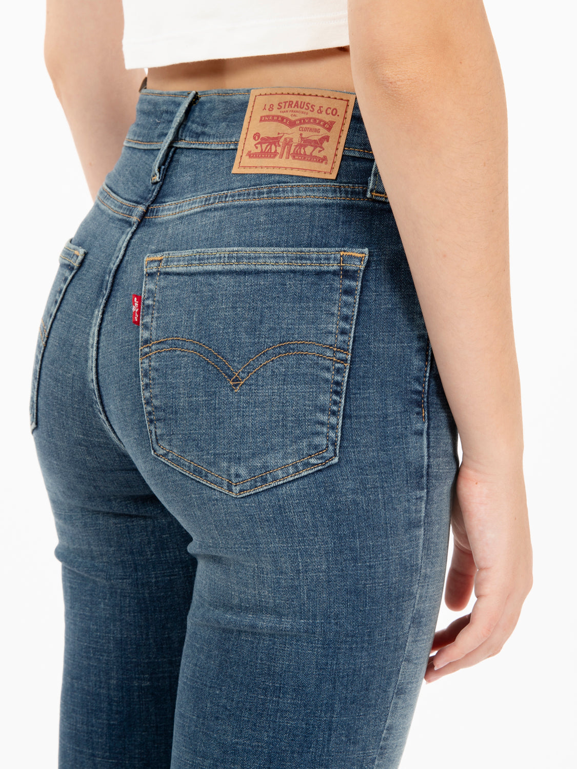 725™ high rise bootcut tore it up no dx