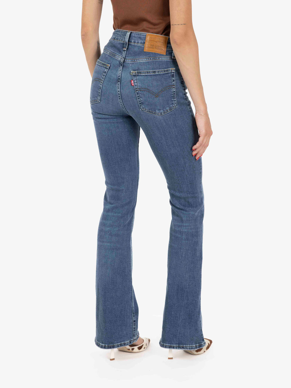 726 Hr Flare Blue Wave mid blue