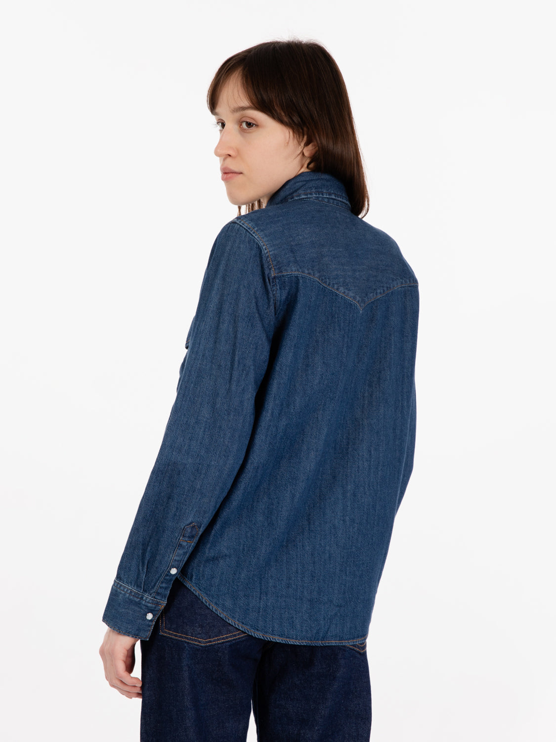 Iconic Western Air Space 3 Dark Denim Shirt