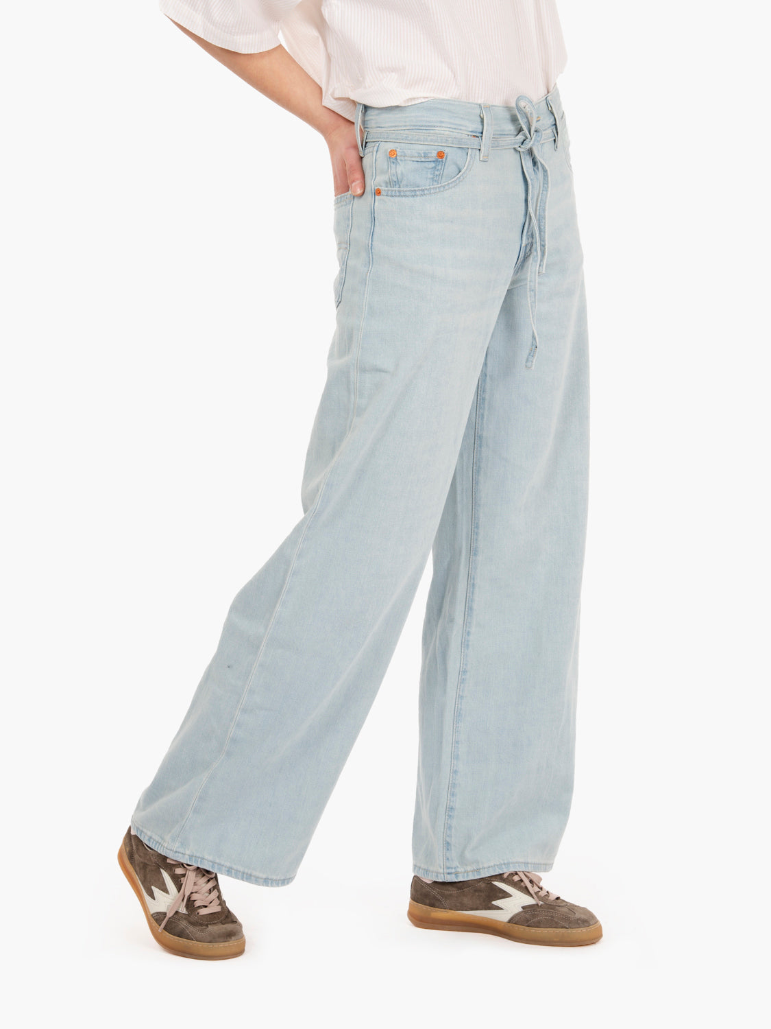 Jeans XL straight luxury trip azzurro