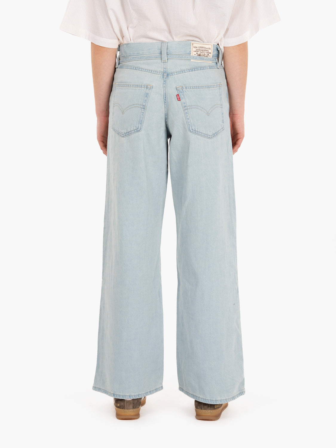 Jeans XL straight luxury trip azzurro
