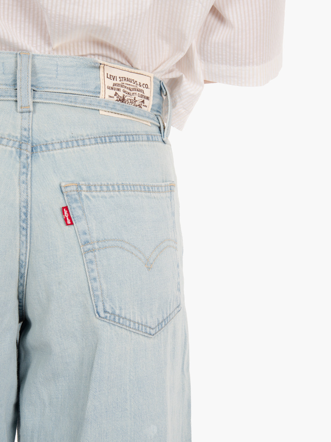 Jeans XL straight luxury trip azzurro