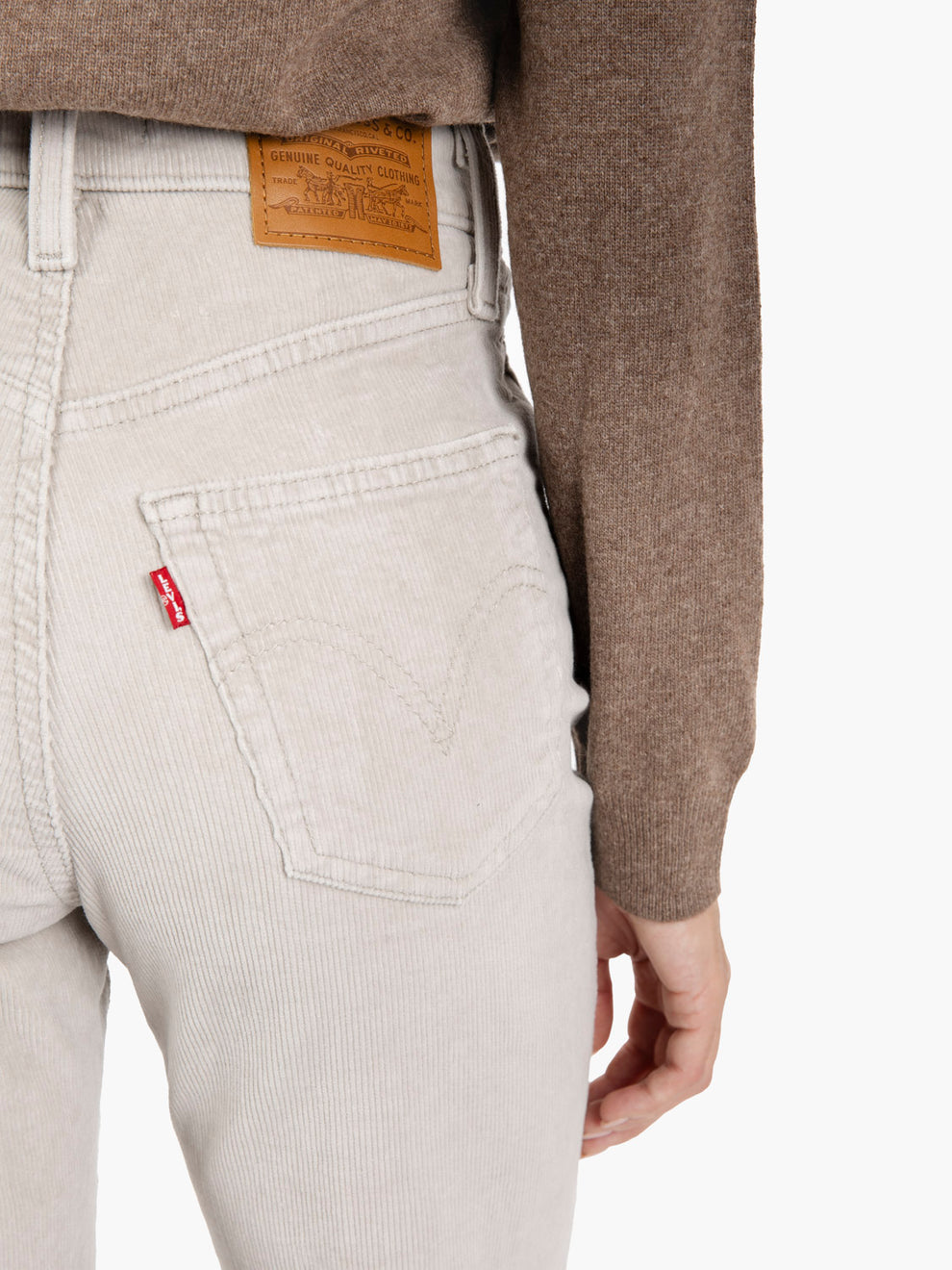 Ribcage bells velluto grey