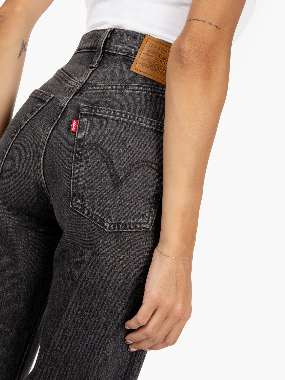 Ribcage denim black stone