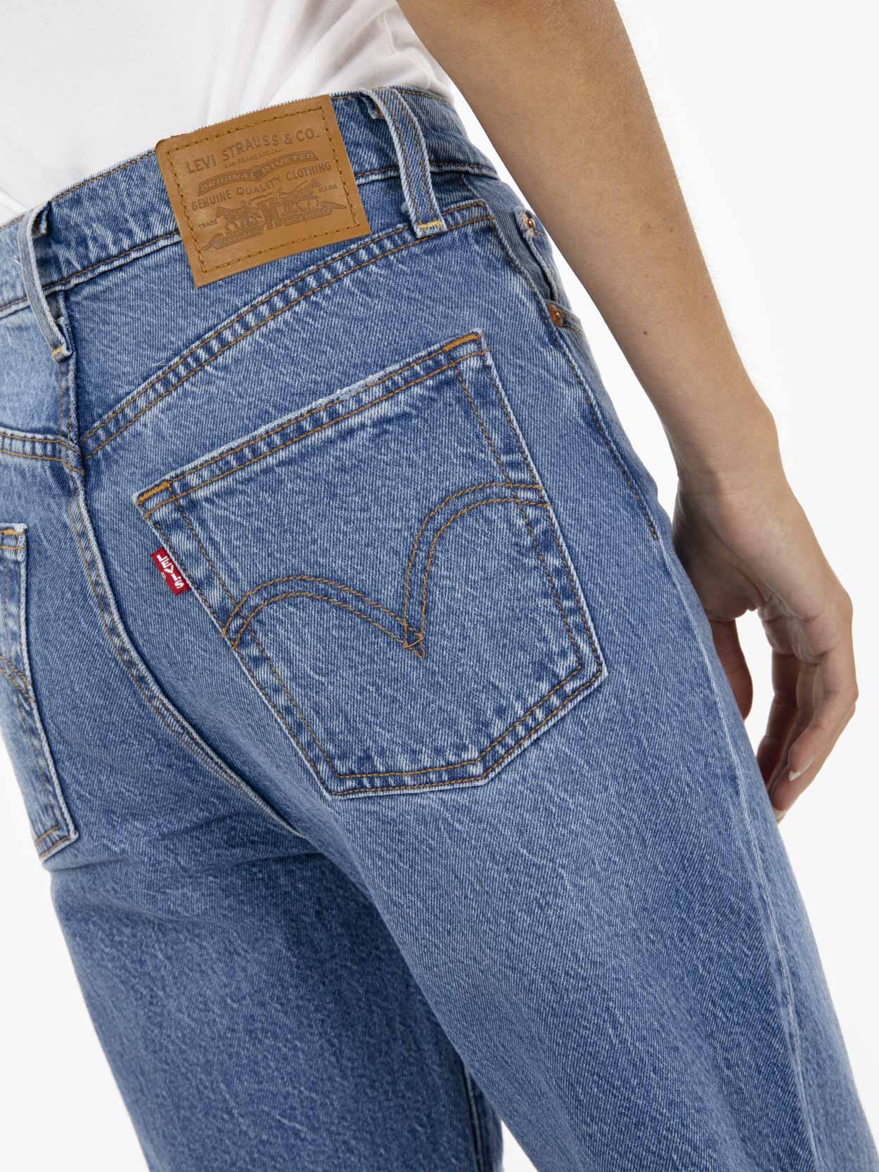 Ribcage denim stone blue