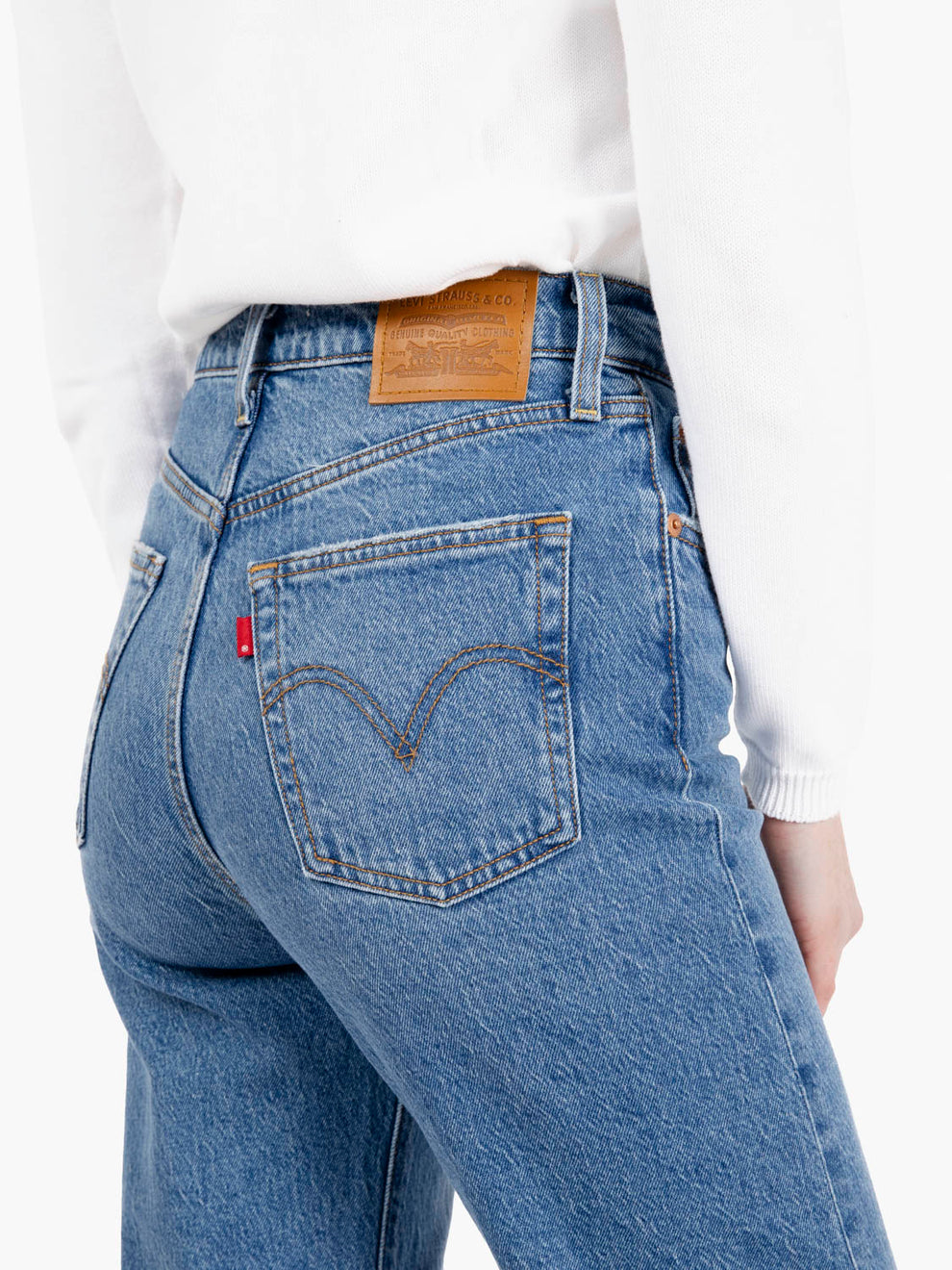 Ribcage straight ankle Dance Around blu