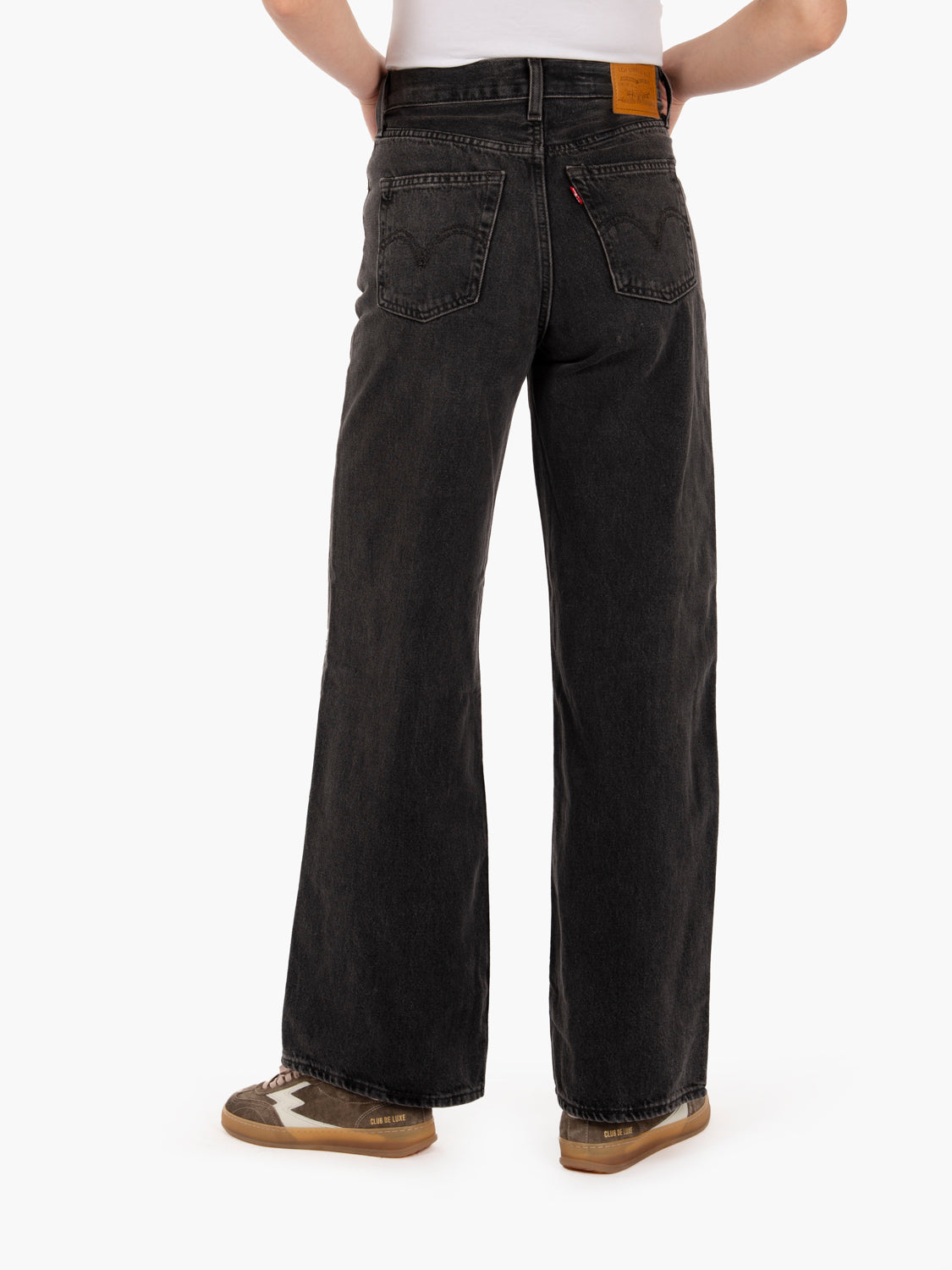 Ribcage Wide Leg H223 Swipe Up black