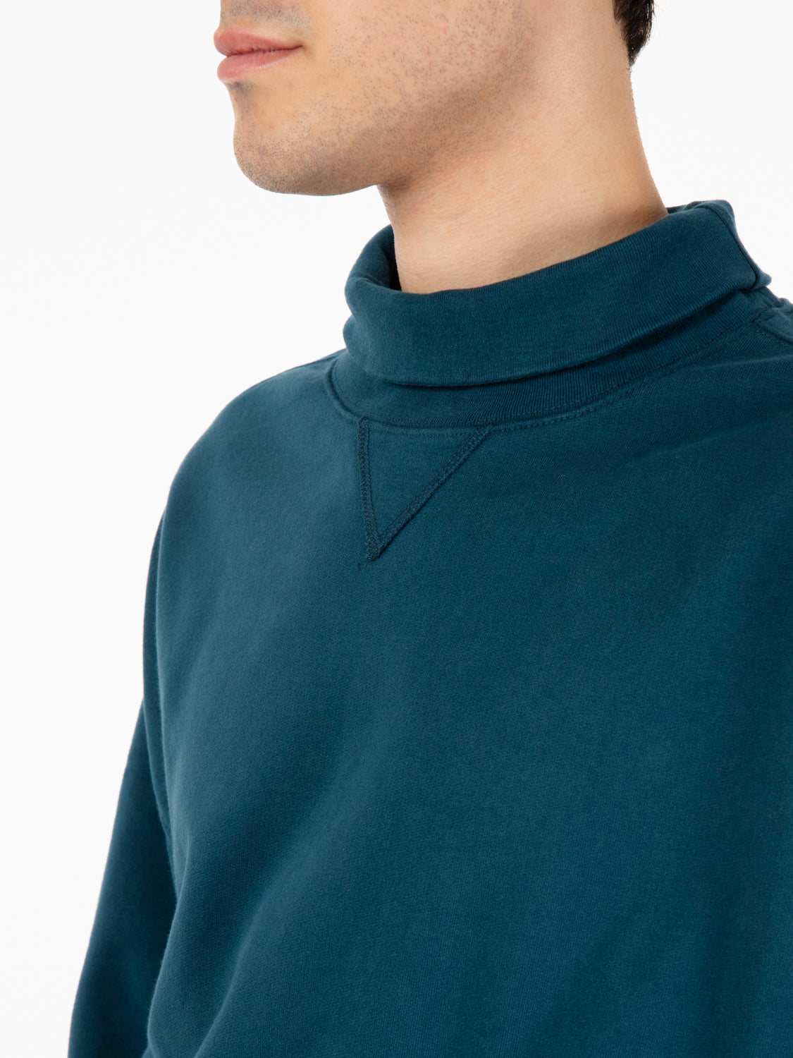 Skate turtleneck reflecting pond