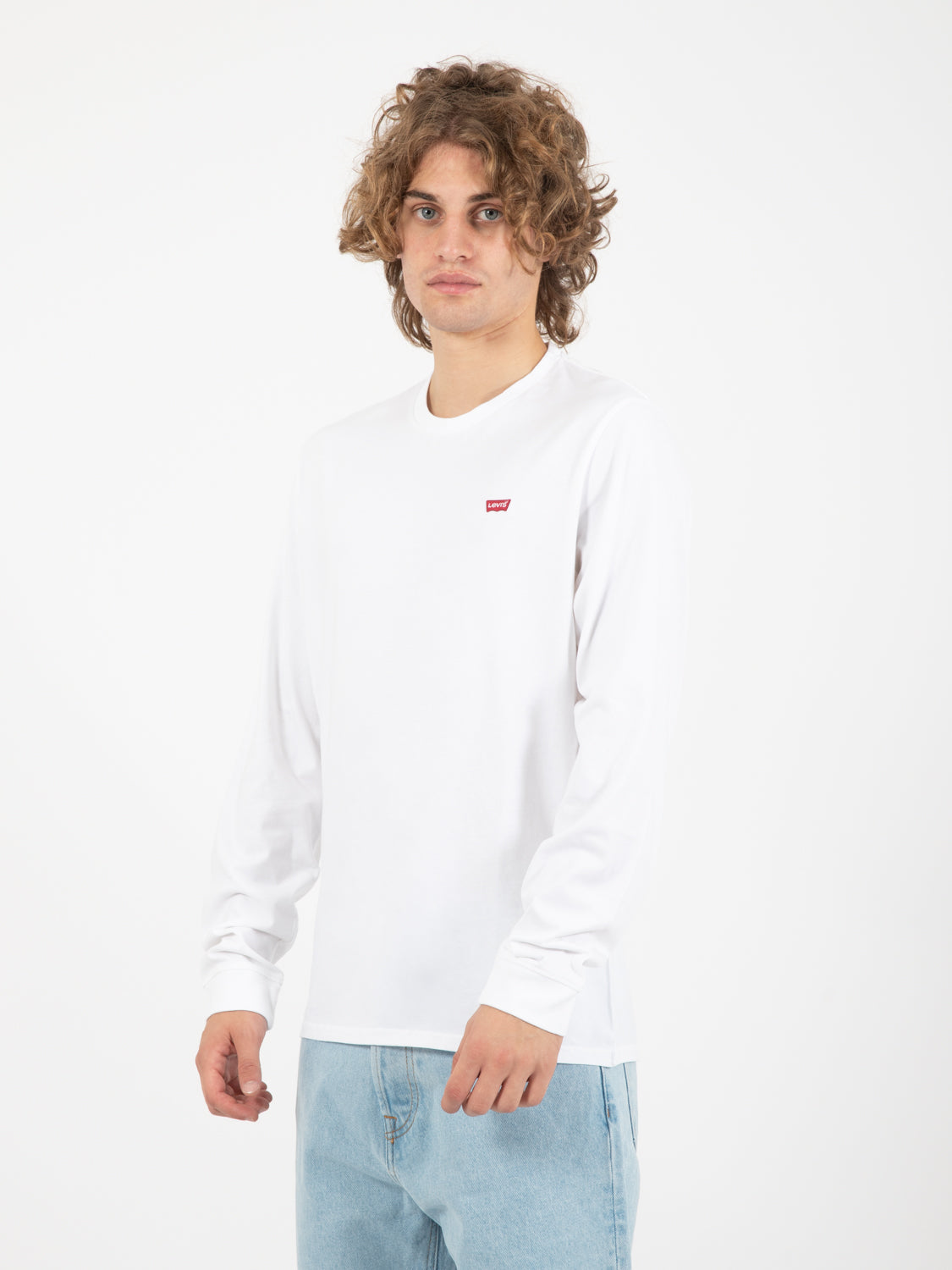 T-shirt original cotton patch white