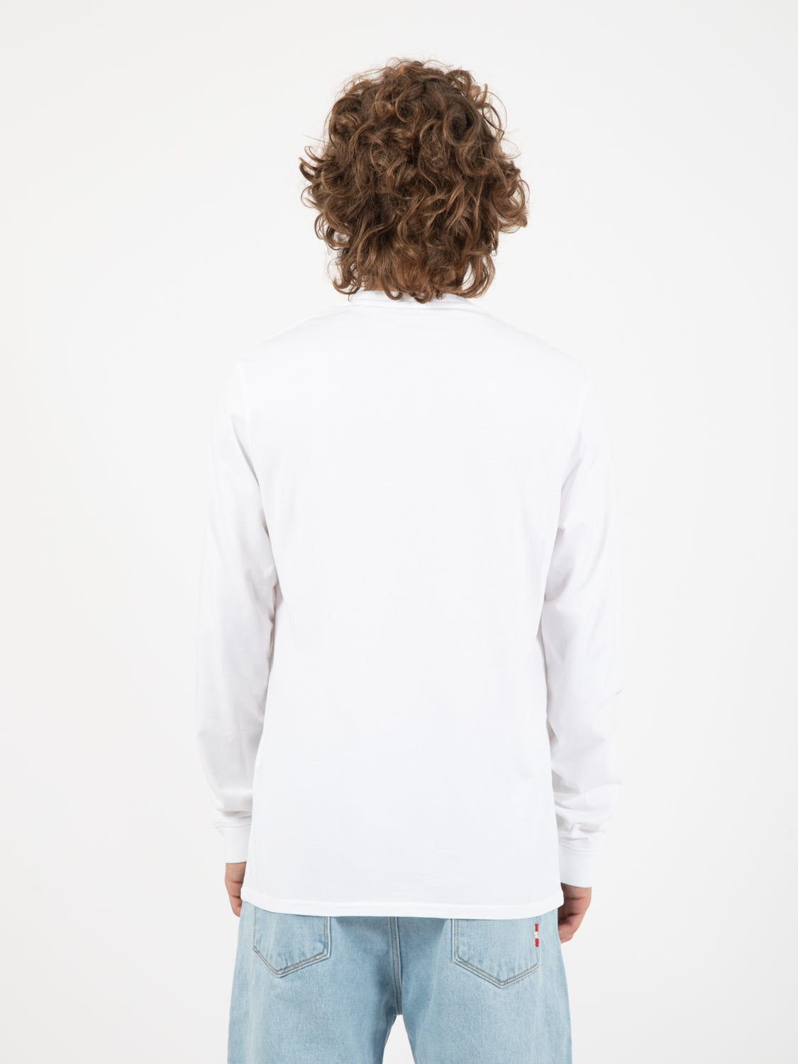 T-shirt original cotton patch white