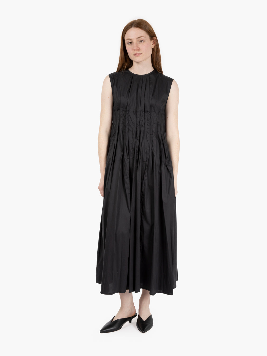 Dora black long dress