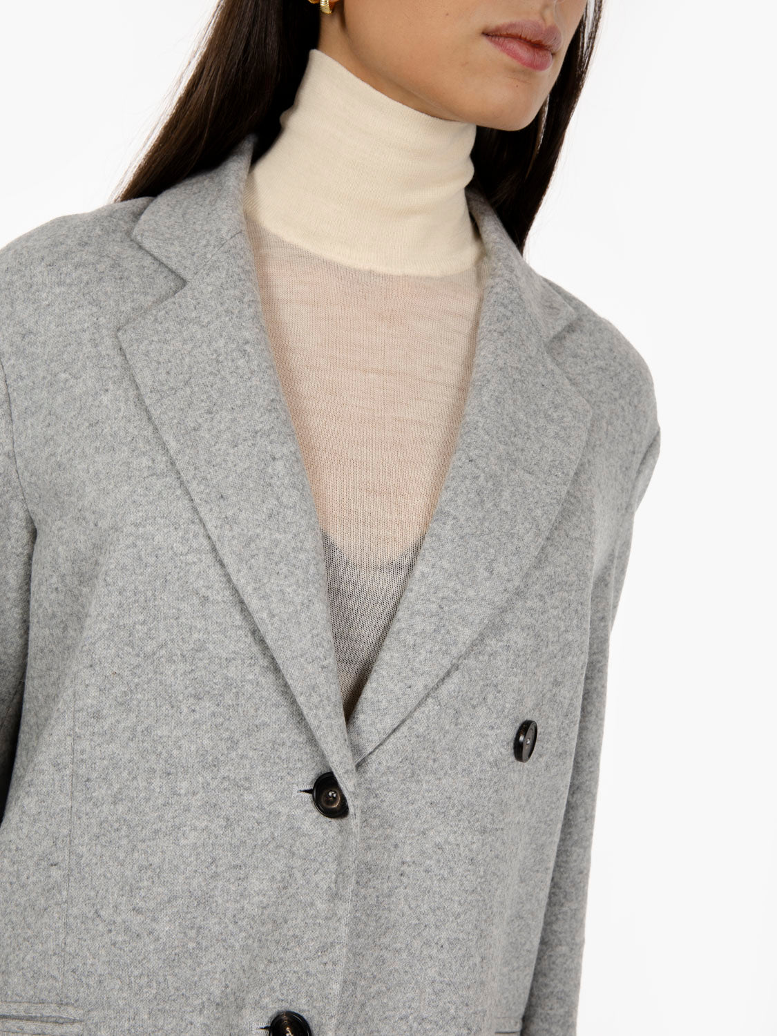 Timothy Grey Wool Blazer