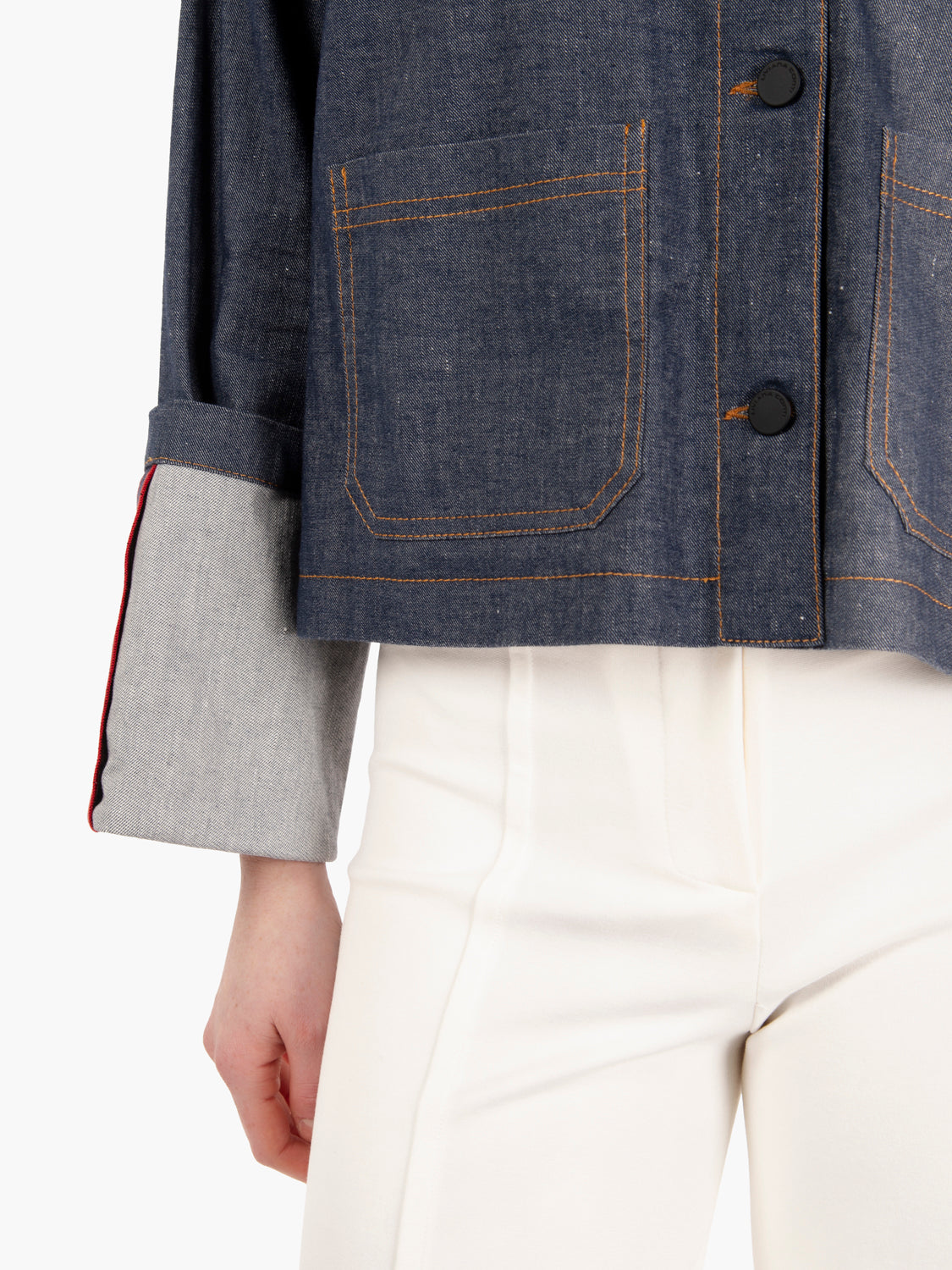 Blue denim jacket