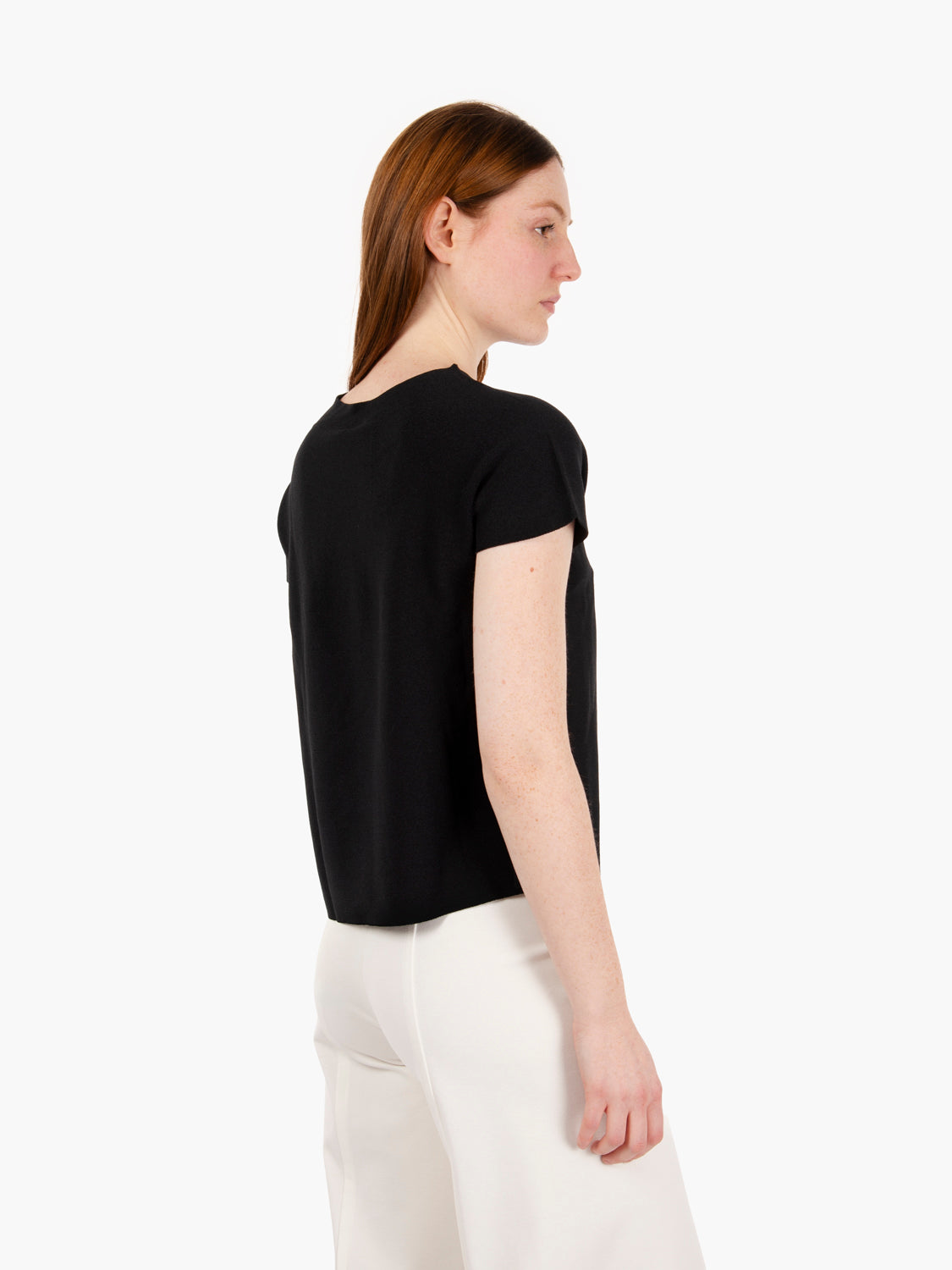 Maglia maniche corte nera