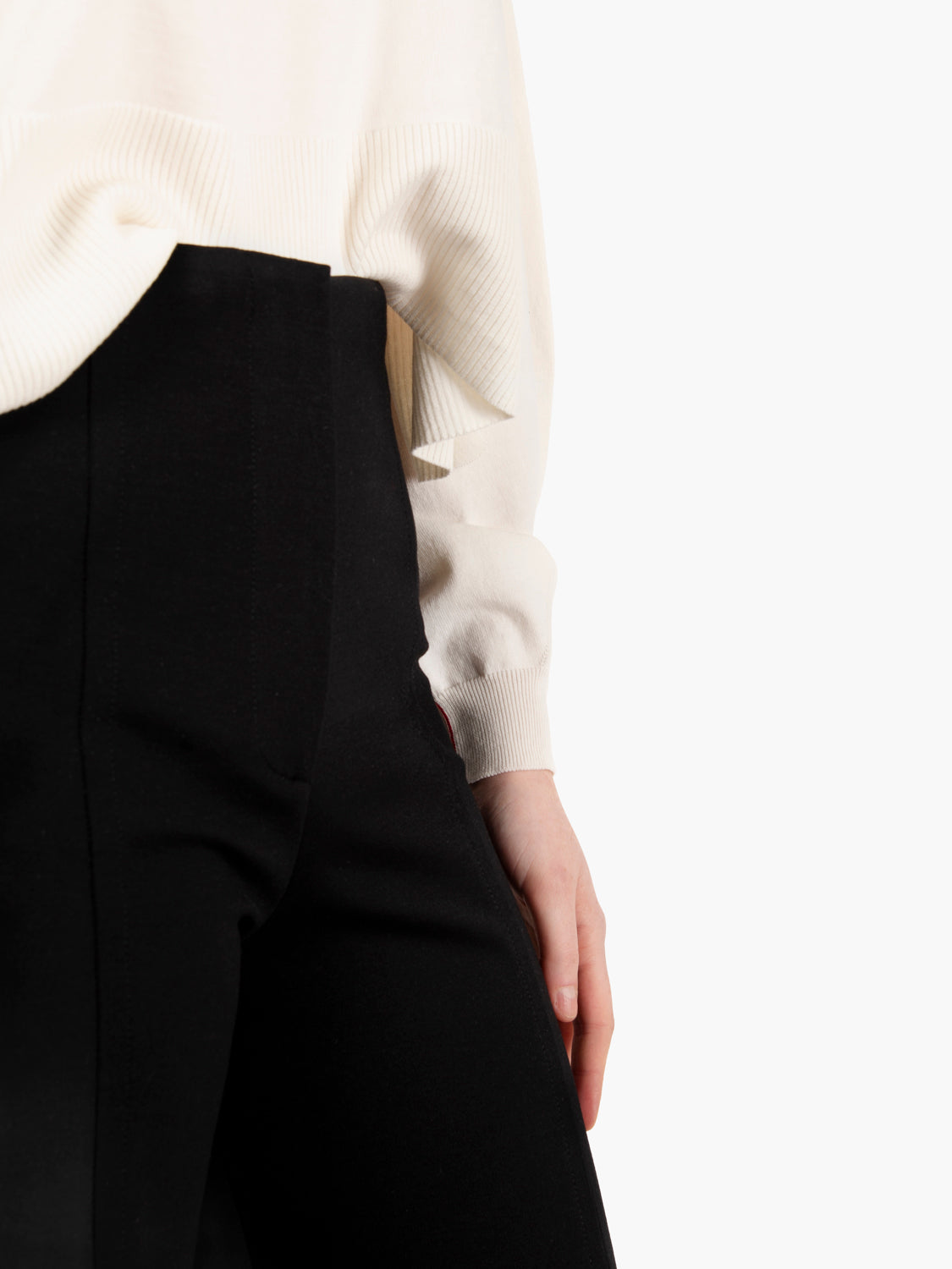 Pantalone palazzo nero