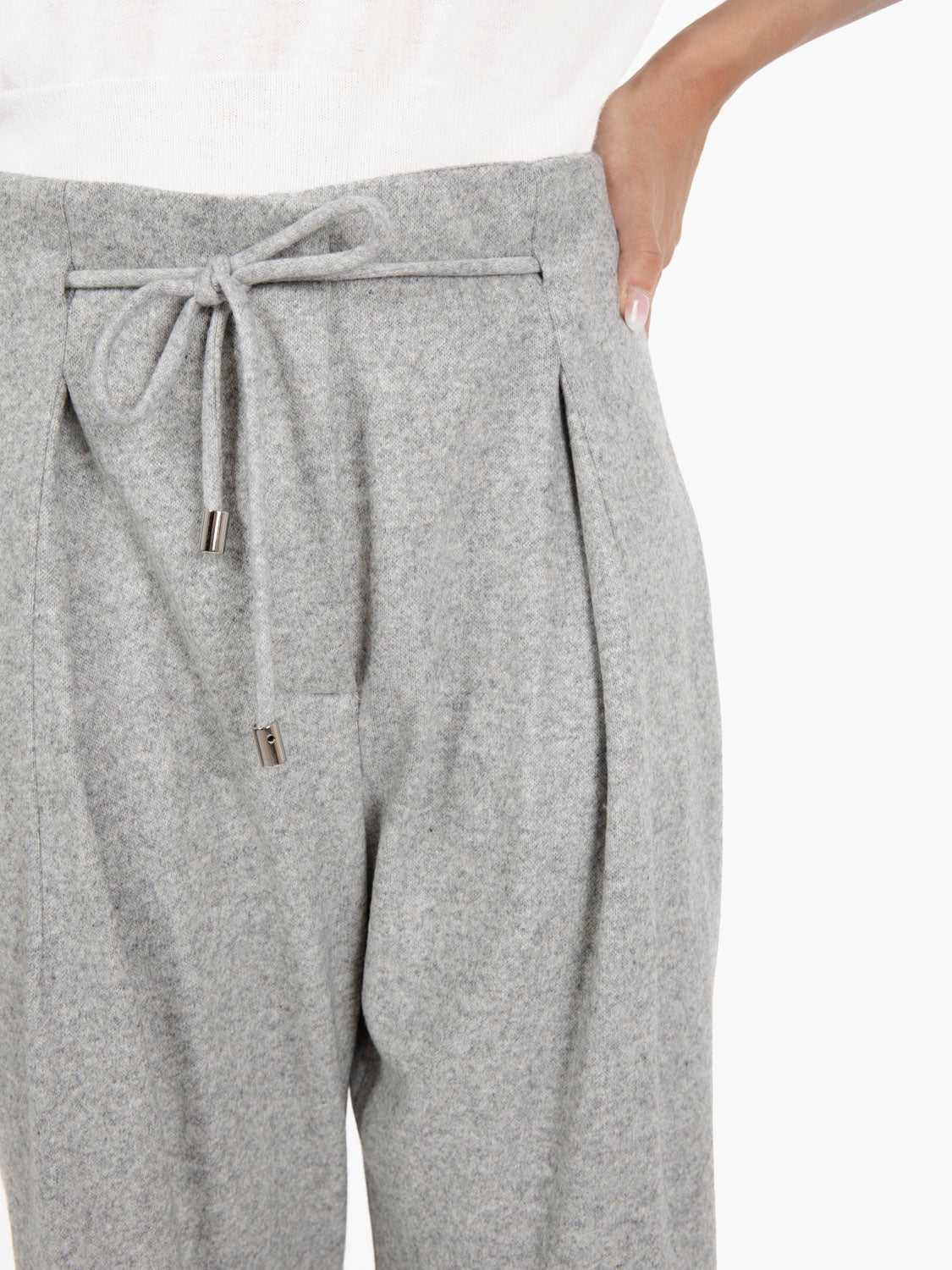 Pantaloni con coulisse Colin grigio