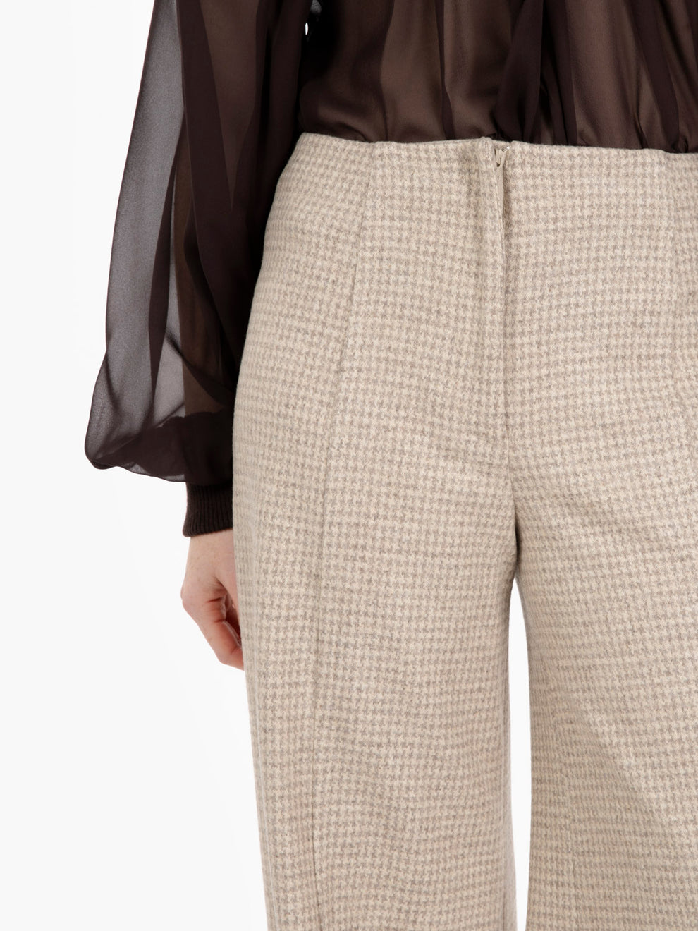 Pantaloni Eric pied de poule