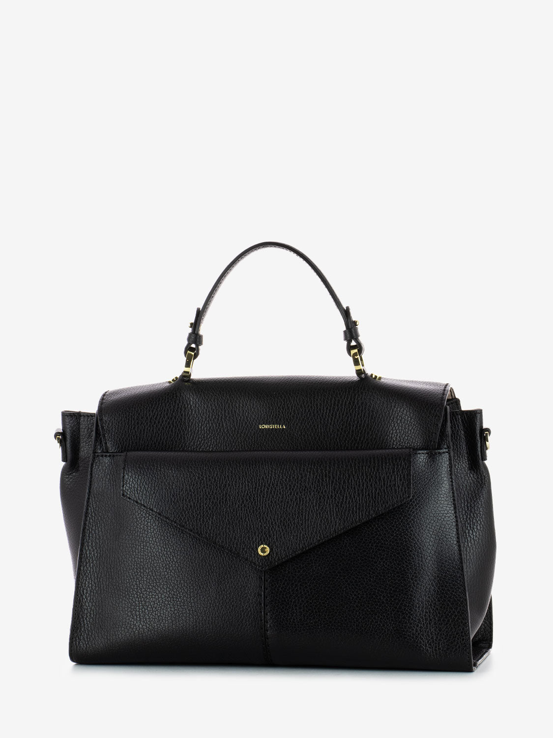 Borsa a mano Muriel in pelle nero