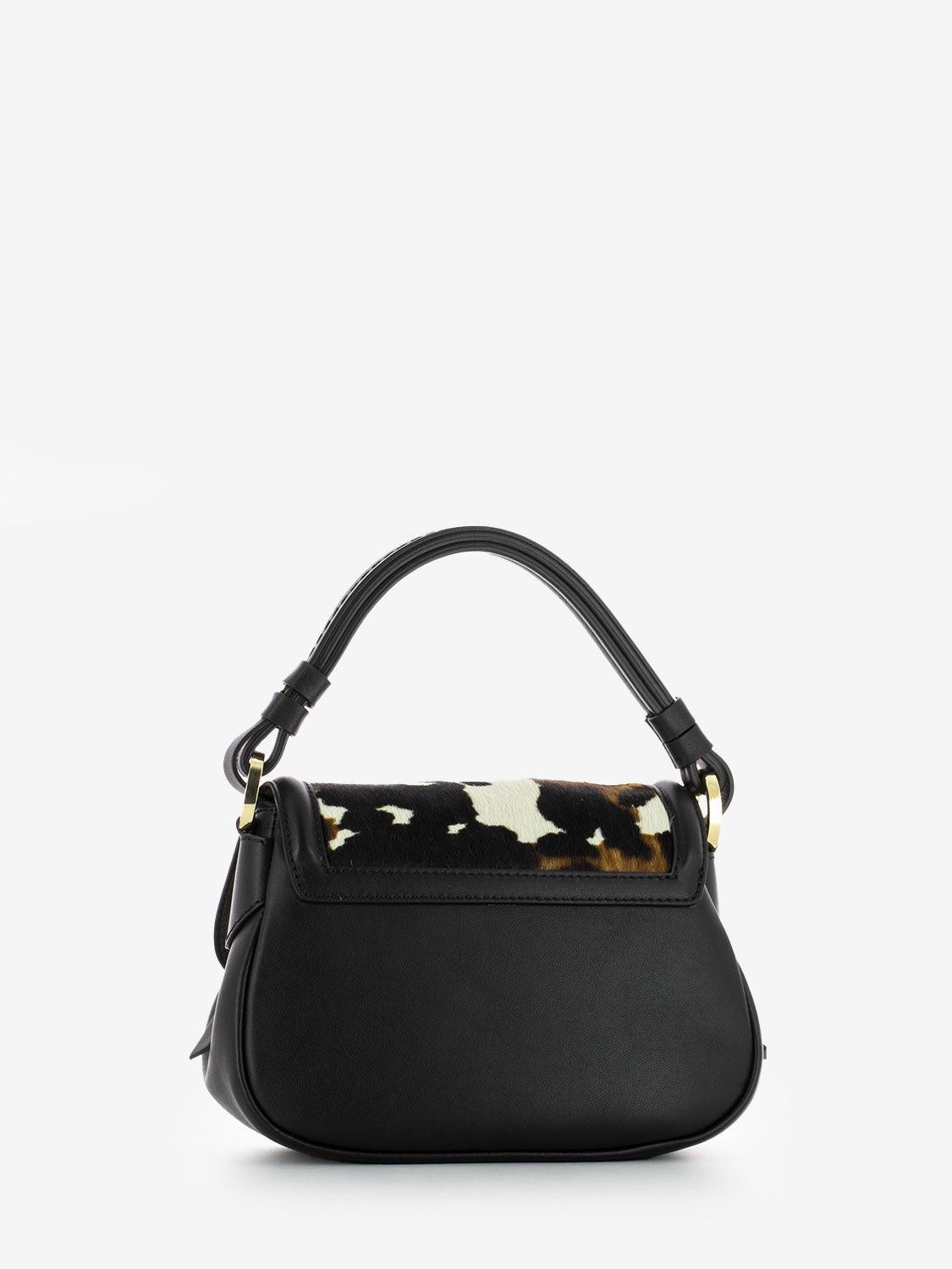 Borsa Clea in pelle e cavallino mucca