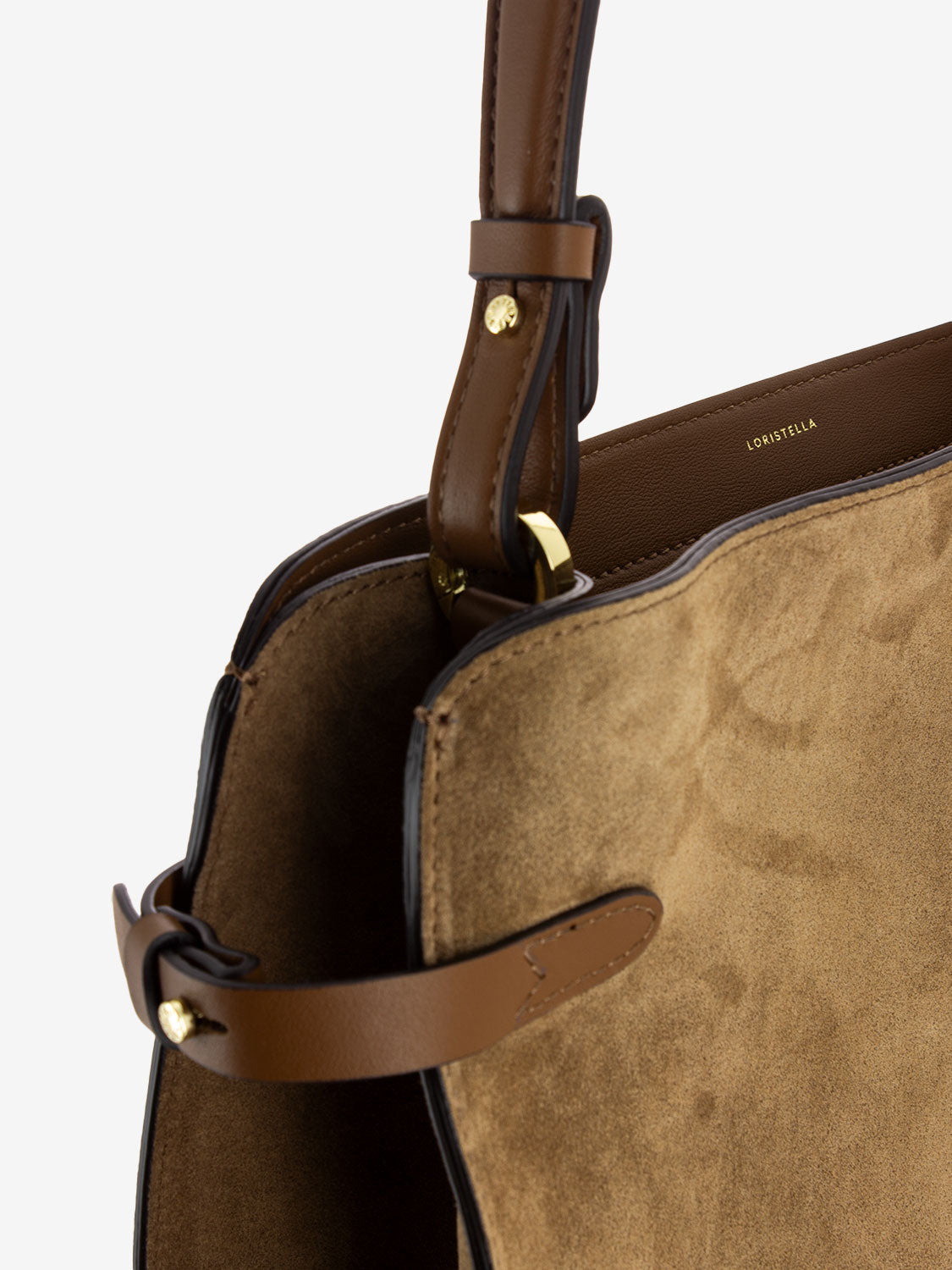 Borsa Matilda in suede cuoio