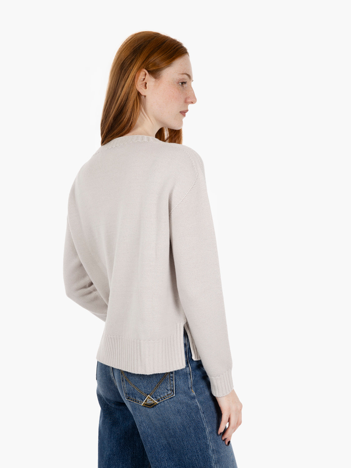 Boxy Ghost Wool Sweater