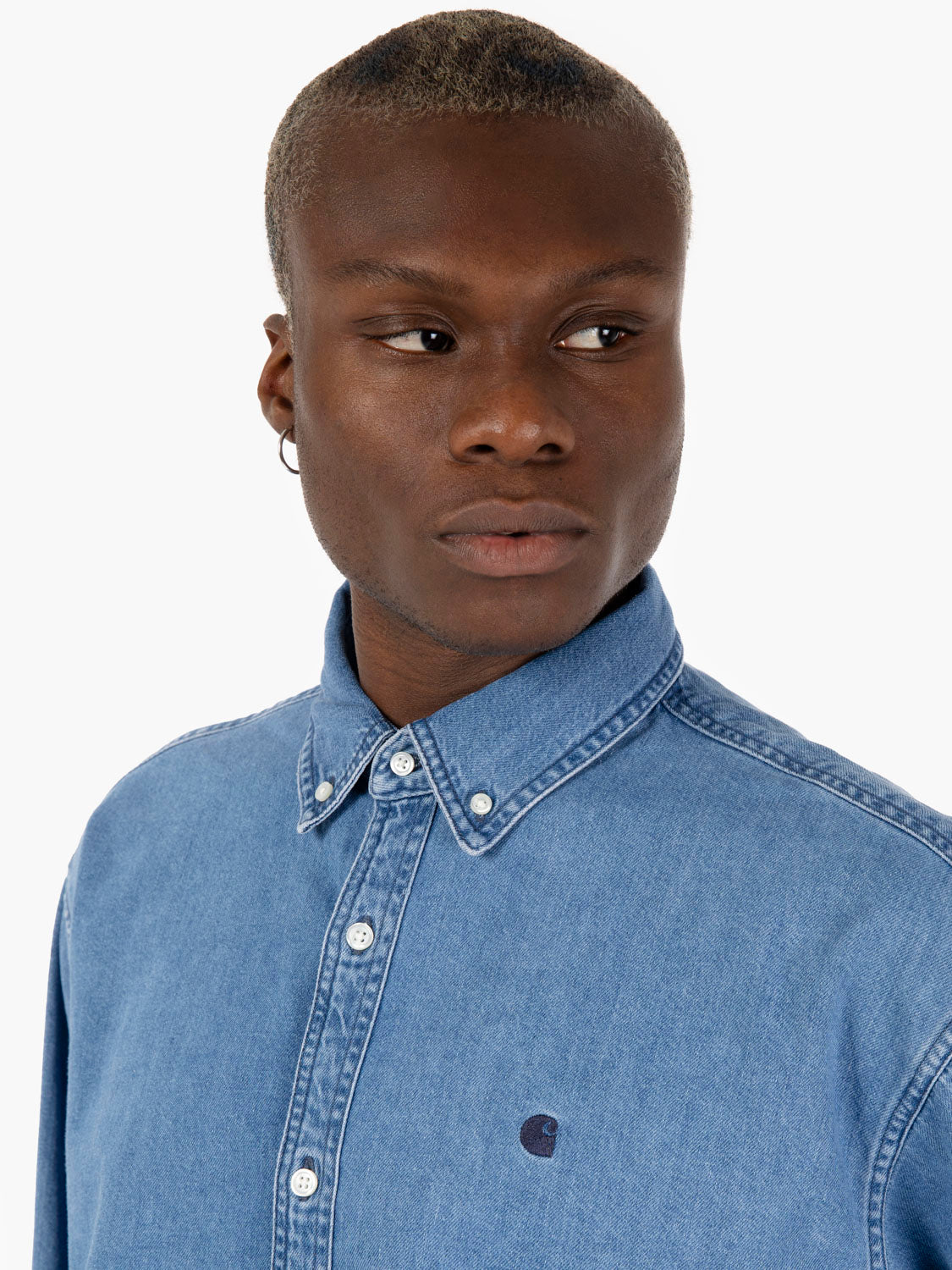 L/S Lucas shirt blue