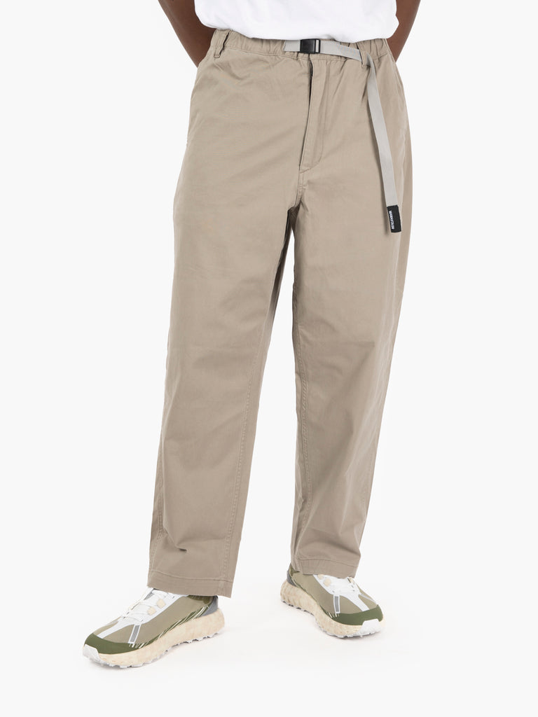 MANASTASH - Pantaloni Flex climber wide leg grey