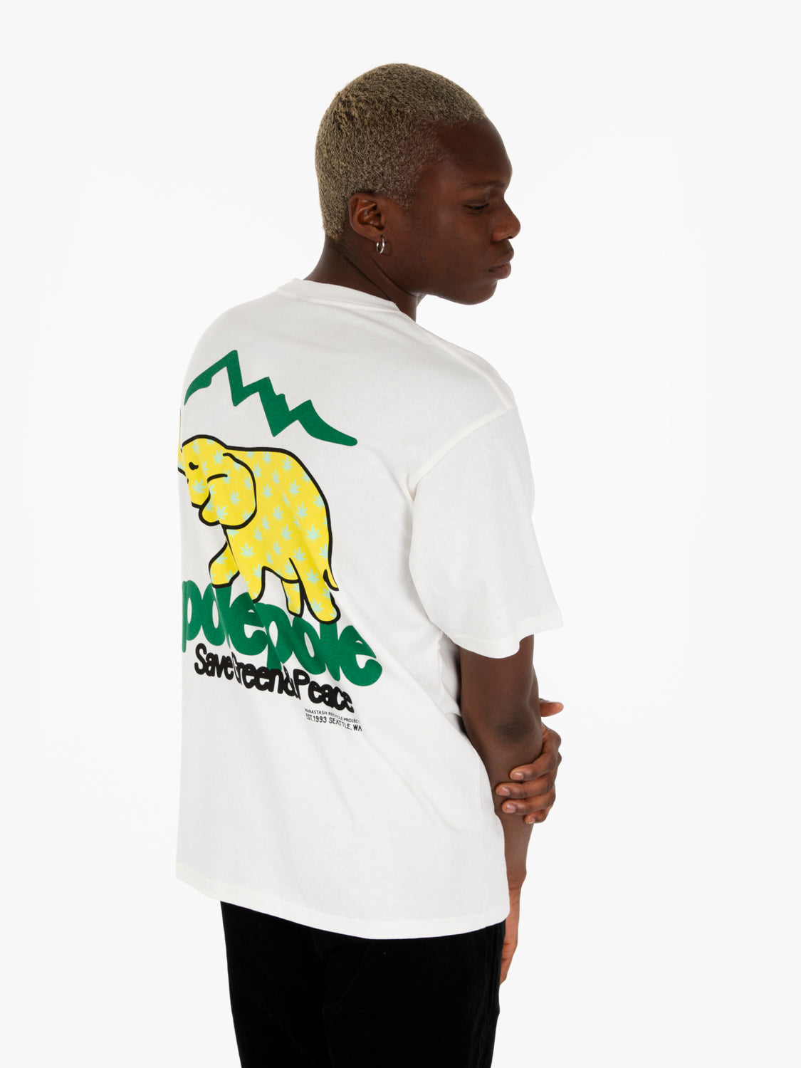 T-shirt Citee Polepole white