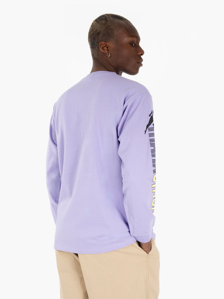 MANASTASH - T-shirt long sleeve lavander