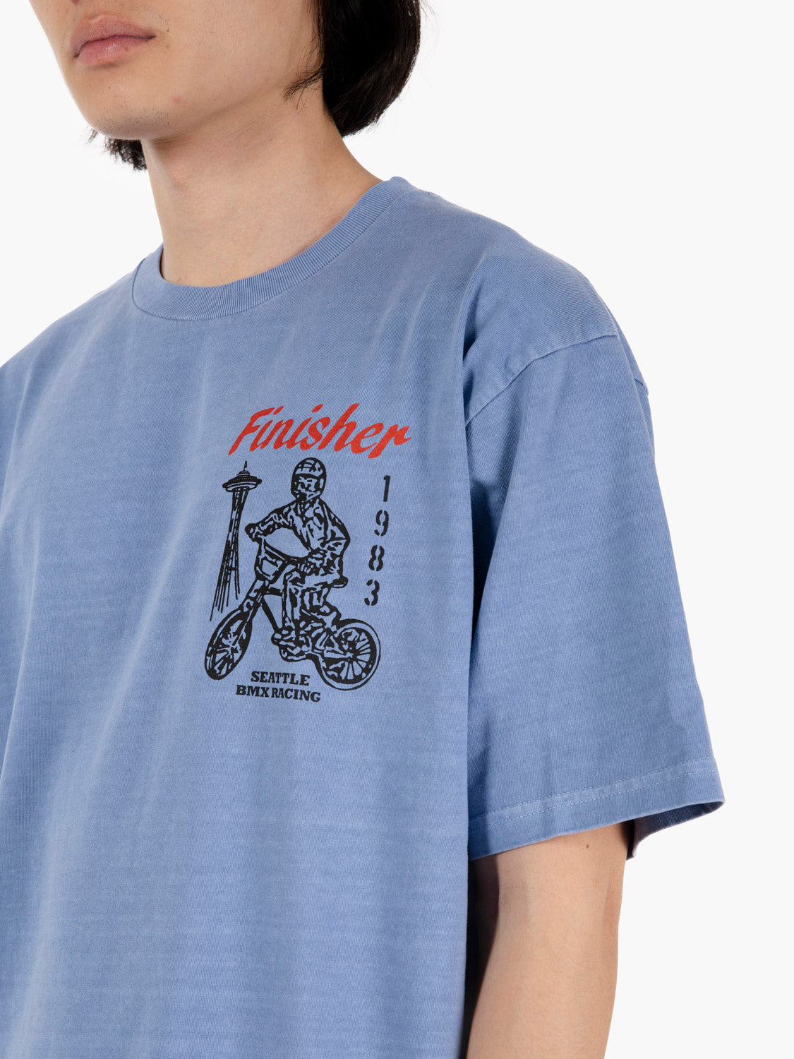 SS pumice bmx blue t-shirt