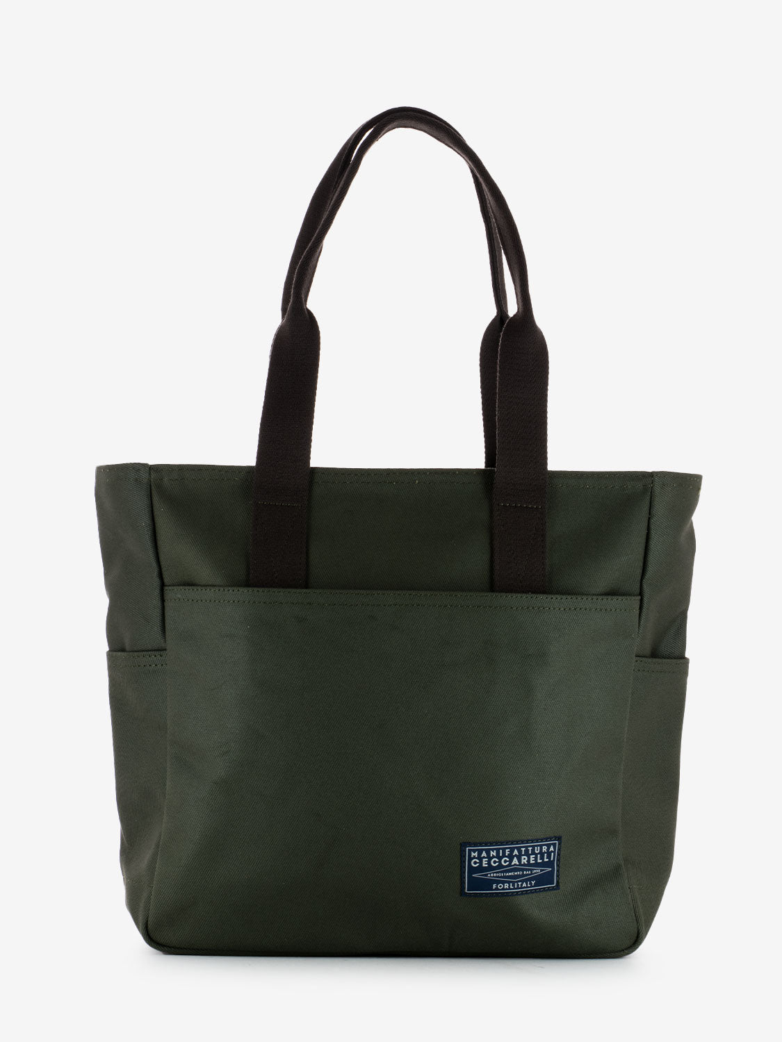 MANIFATTURA CECCARELLI Tote Bag 黒xカーキ Bag Black Manifattura Ceccarelli - Le Follie Shop