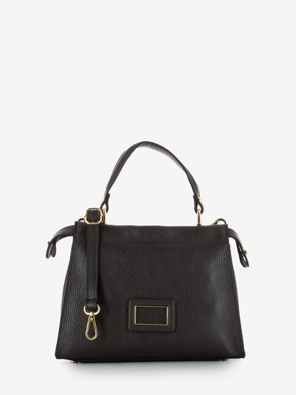 Borsa a mano small Adele cocoa / gold